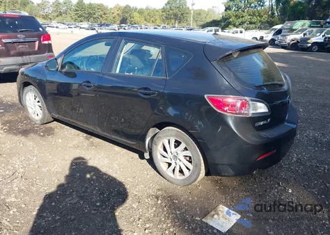 2013 Mazda Mazda3 I Touring z USA, uszkodzony, nr VIN JM1BL1LP0D1780662